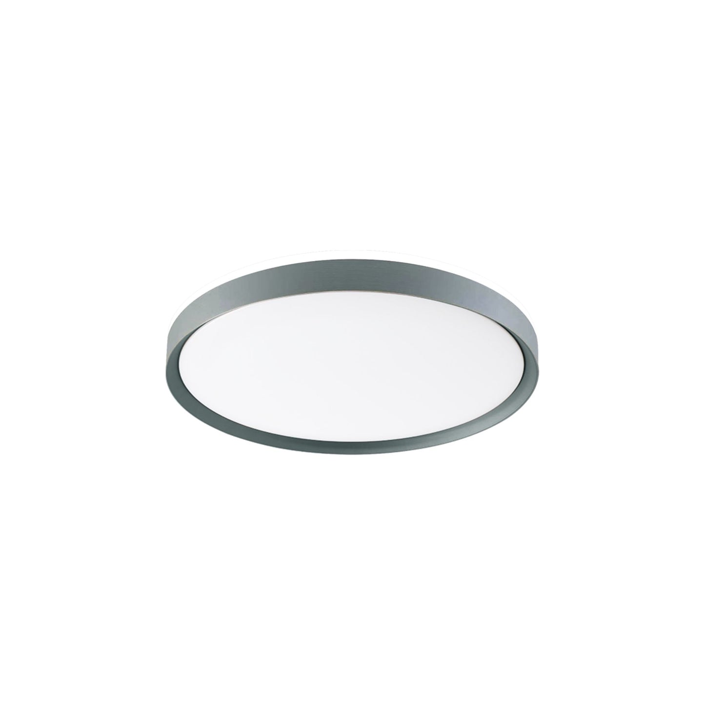 Skylar LED plafonjera, 36W, siva, 2480lm, D390*H80, memorijski upravljač, CCT sa infracrvenim daljinskim upravljačem