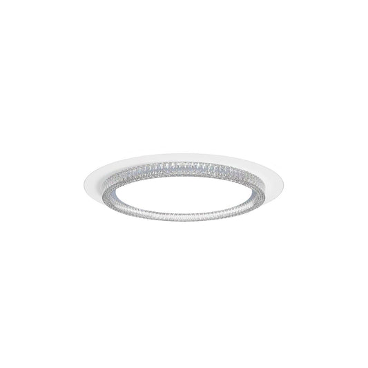 Arabella LED plafonjera, 60W, bijelo-siva, 5600lm, D500*H65mm, memorijski upravljač, CCT sa infracrvenim daljinskim upravljačem
