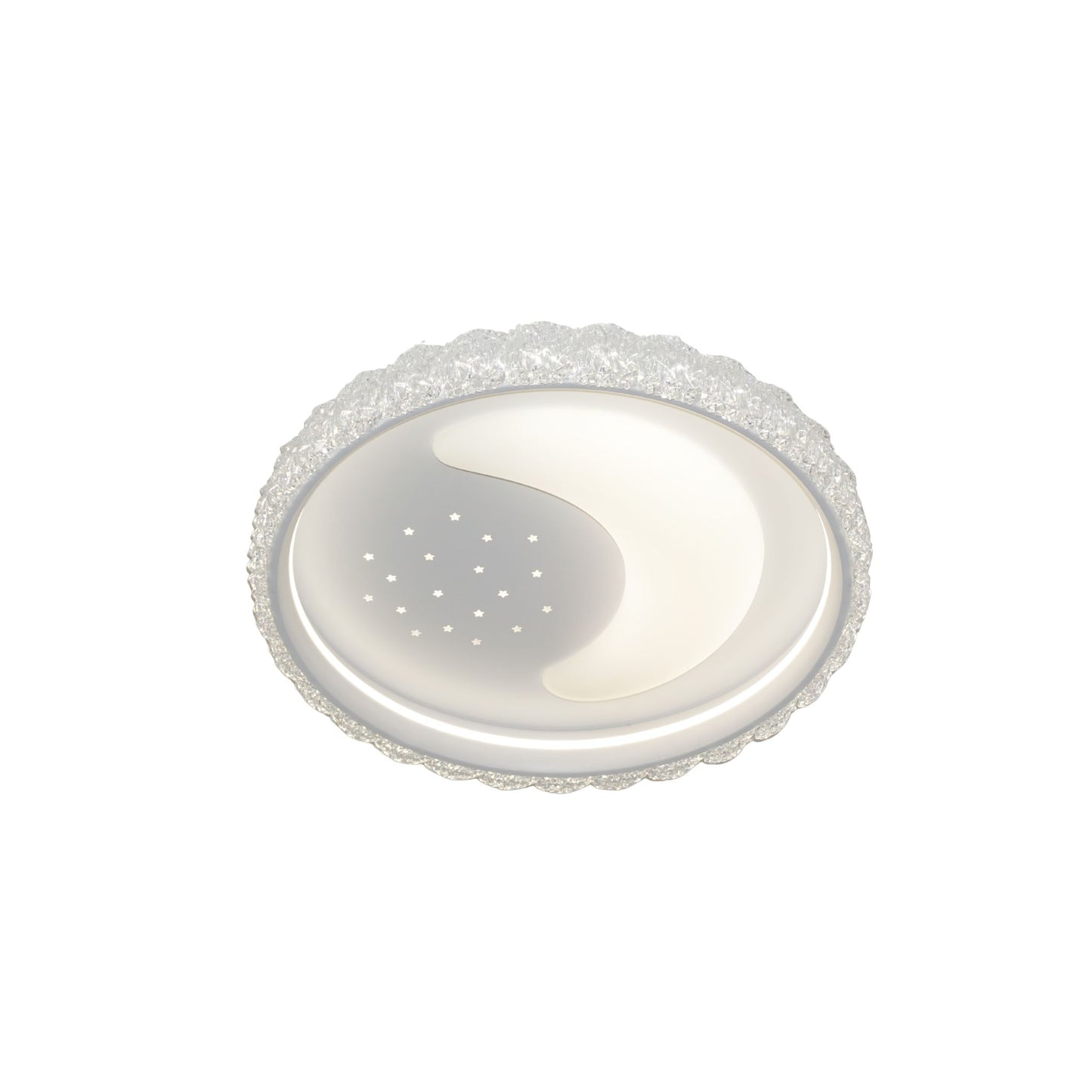 Moonie dječija LED plafonjera 96W,3CCT sa daljinskim upravljačem,510xH70mm, bijela
