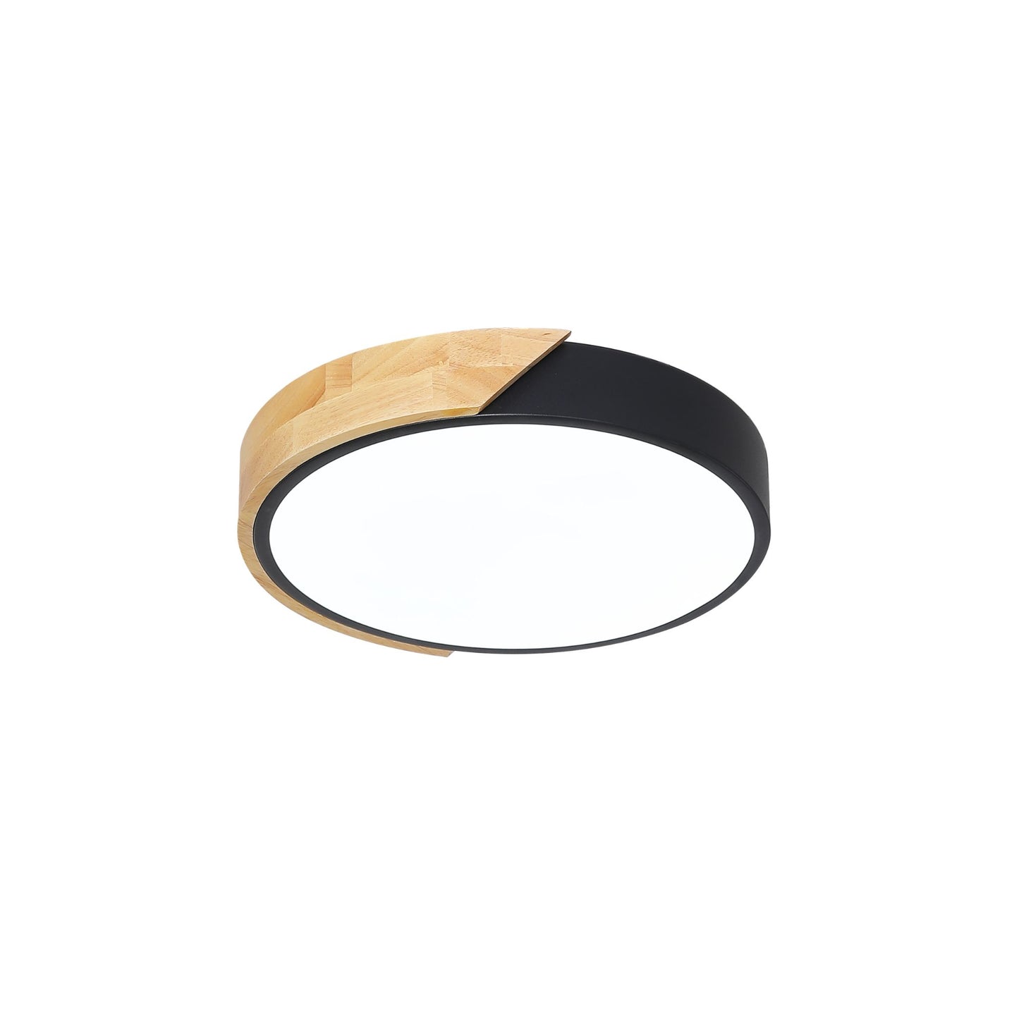 Vionnet LED plafonjera 36W,3CCT sa daljinskim upravljačem,400xH50mm, crna-drvo