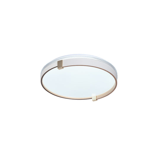 Seline LED plafonjera 72W,3CCT sa daljinskim upravljačem,500xH75mm,bijelo-zlatno