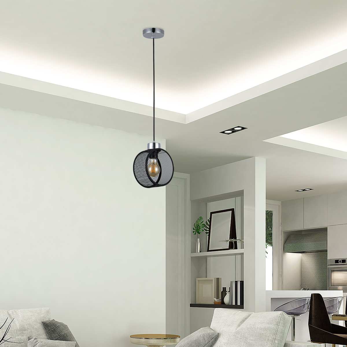 Pendant lamp E-light Adriana EL-06982-1