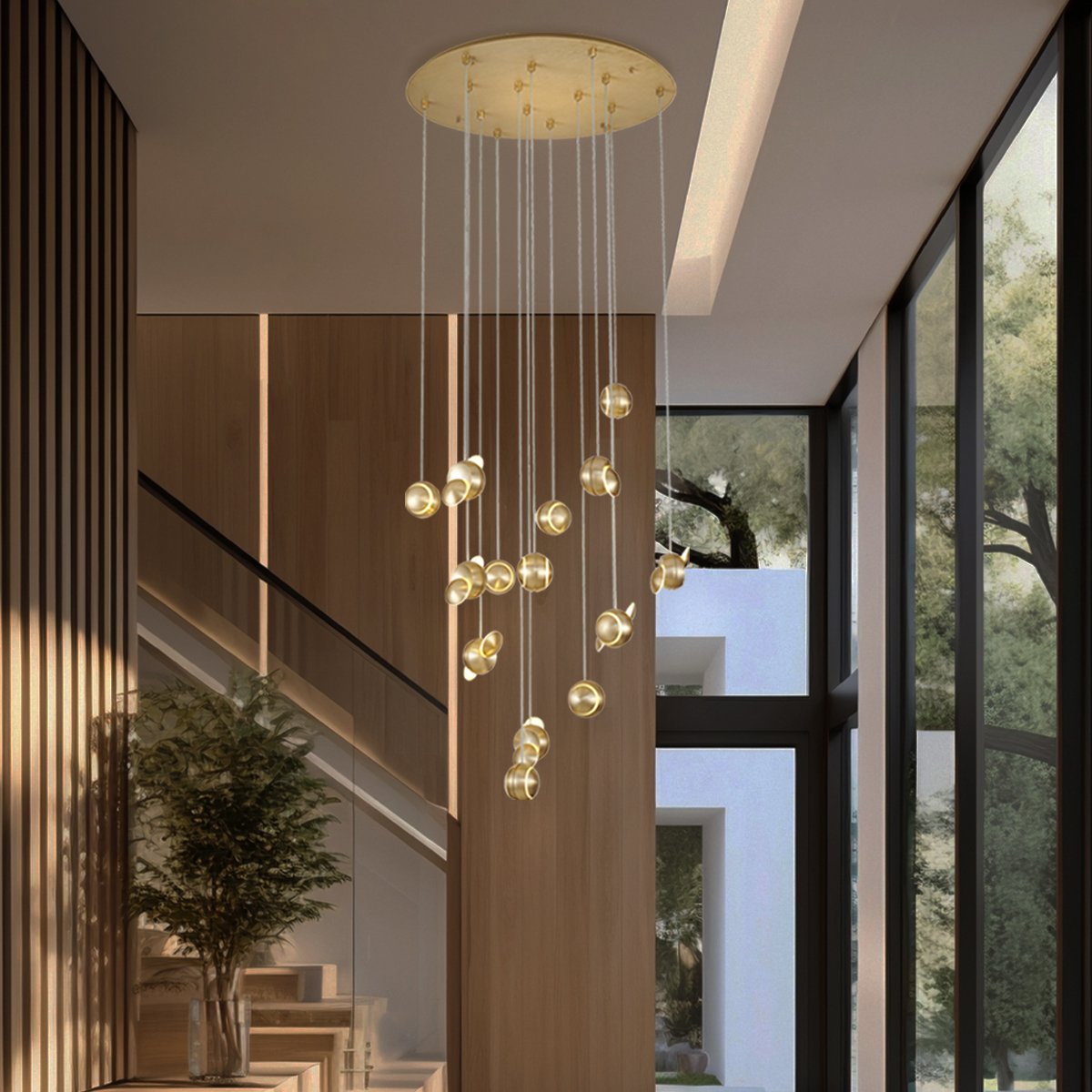 Chandelier LED Edwards MSL-6118-15