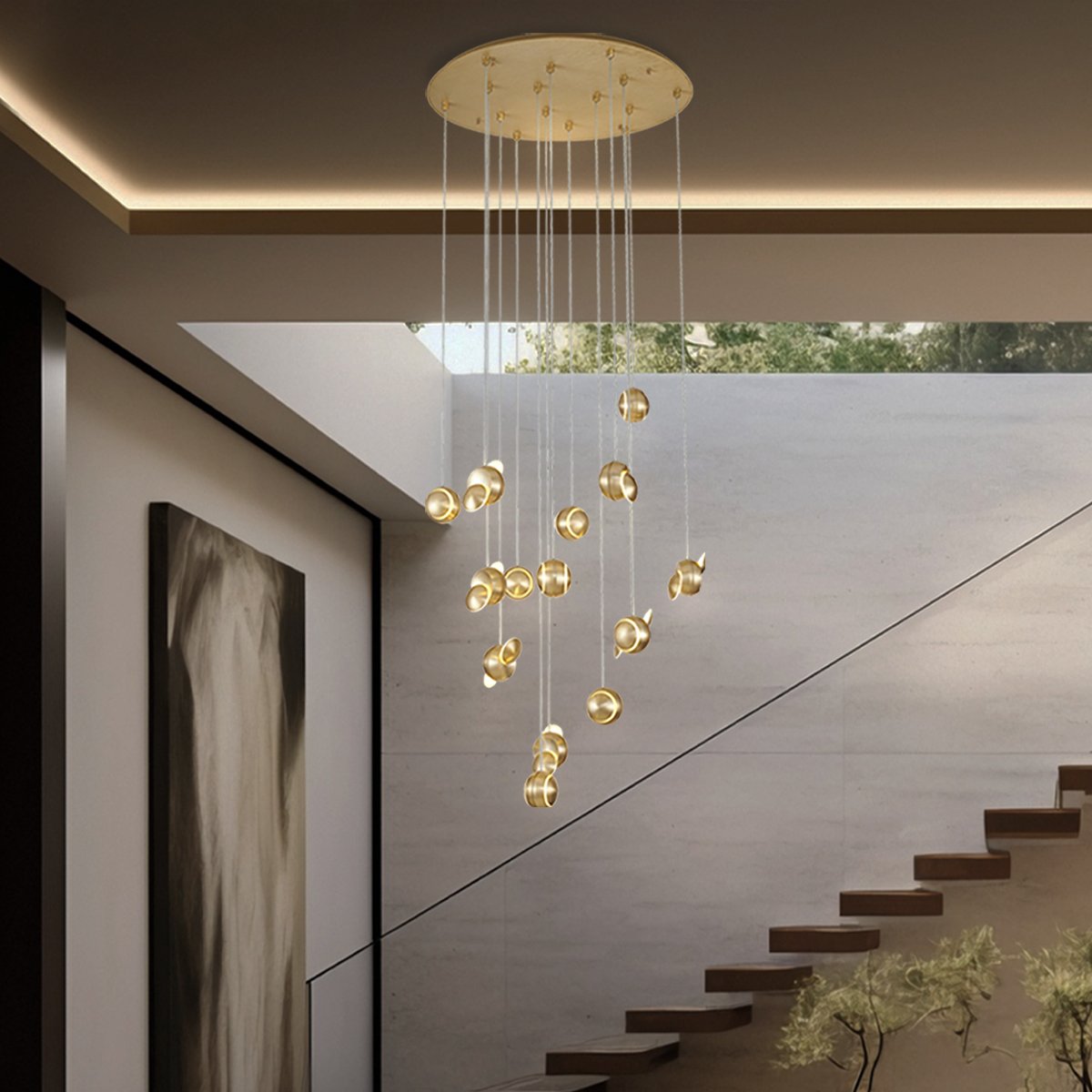 Chandelier LED Edwards MSL-6118-15