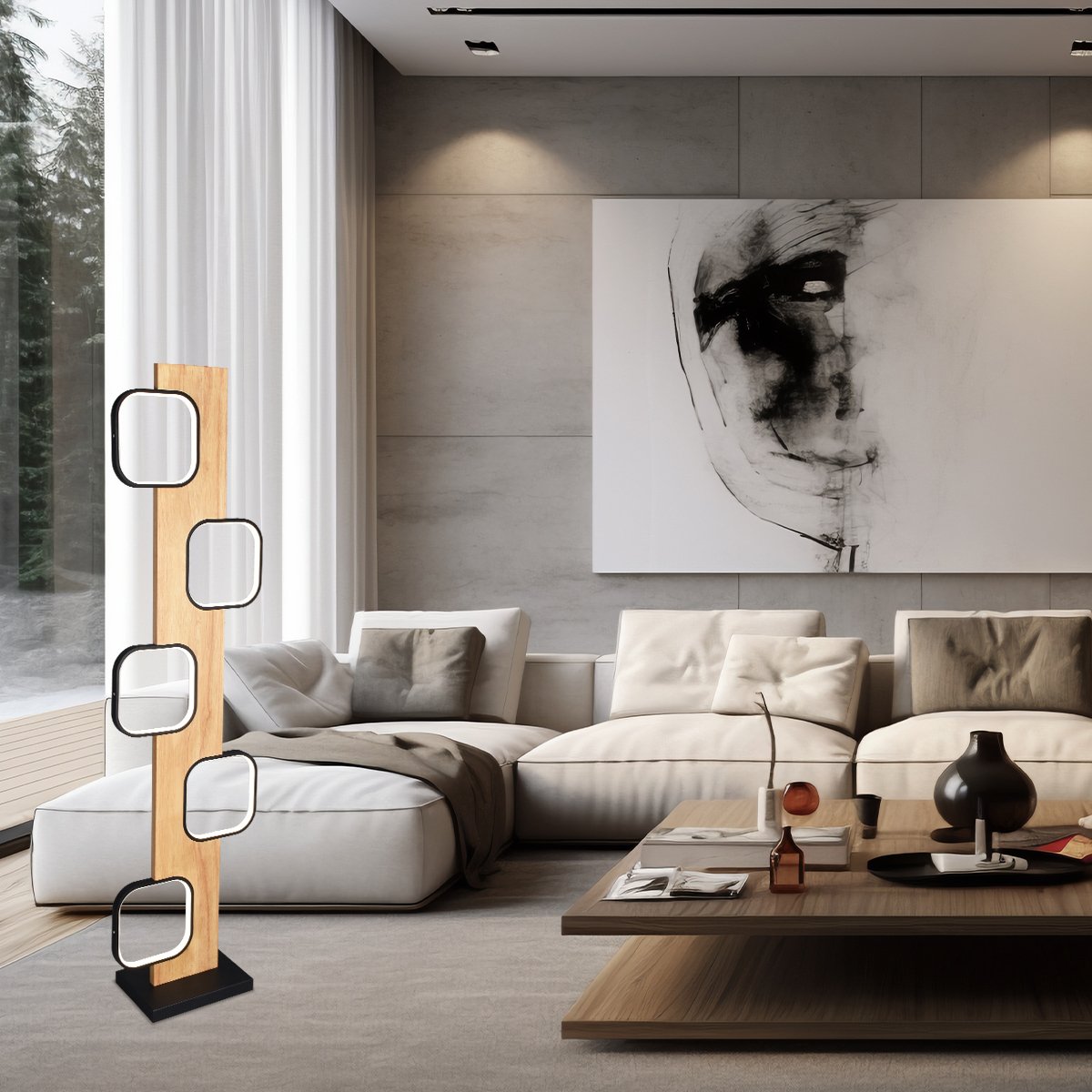 Floor lamp LED Hamilton ML-221505-5F