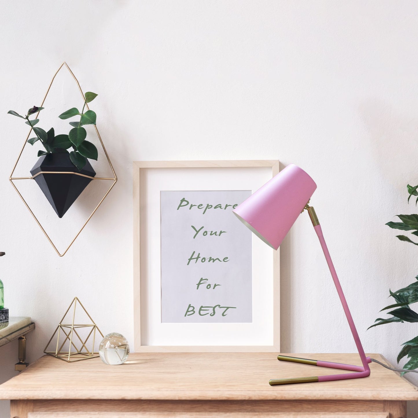Table lamp Winter ML-212022-1T pink