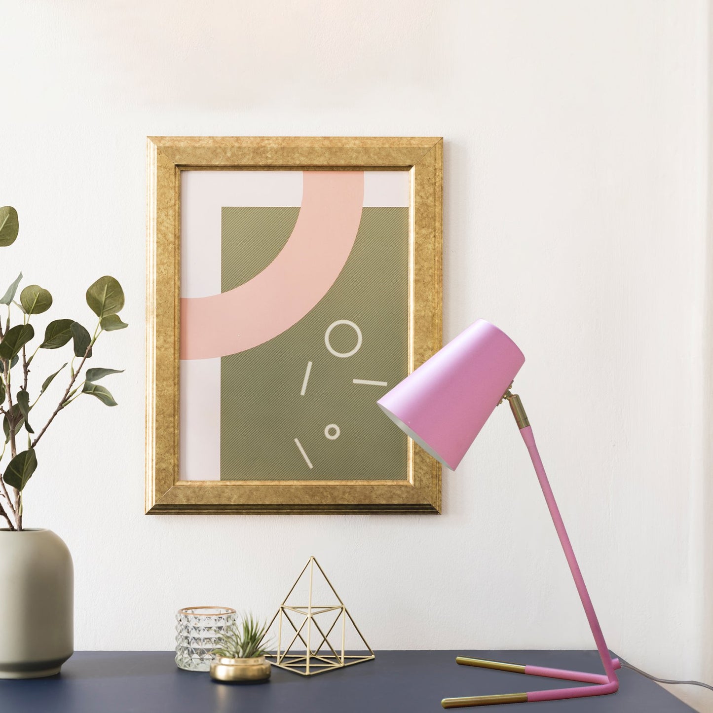 Table lamp Winter ML-212022-1T pink